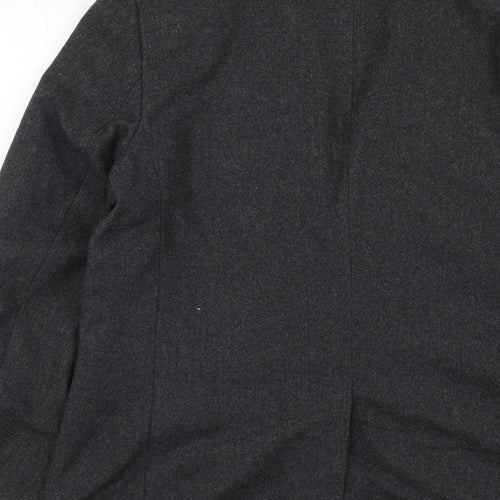 Gap Mens Grey Wool Jacket Suit Jacket Size 38 Regular