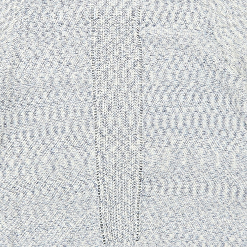 Intown Womens Blue Boat Neck Cotton Pullover Jumper Size XL