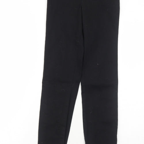 H&M Womens Black Cotton Skinny Jeans Size 4 Regular