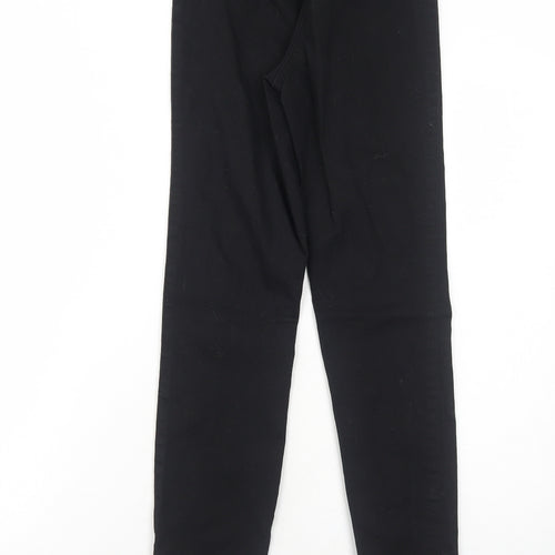 H&M Womens Black Cotton Skinny Jeans Size 4 Regular