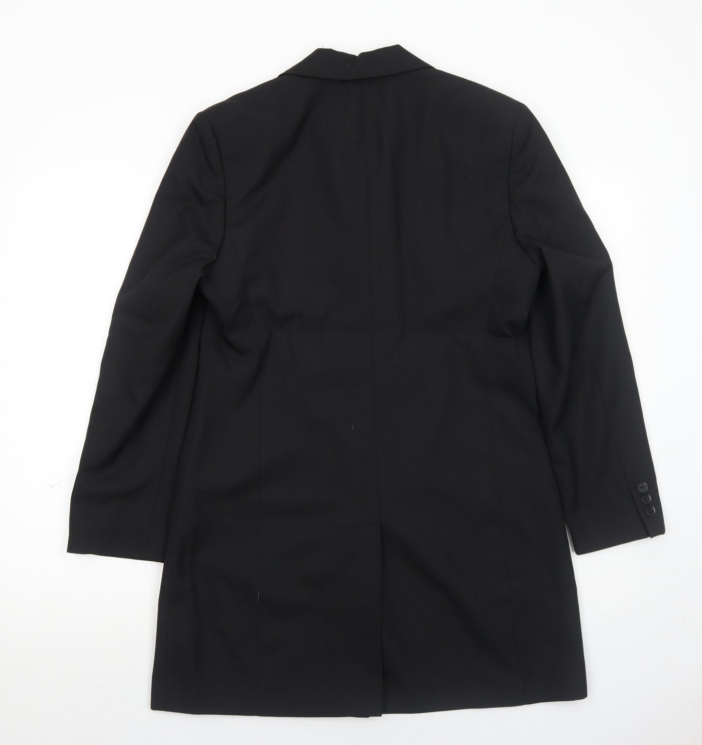 Wadrobes Womens Black Jacket Blazer Size 10 Button