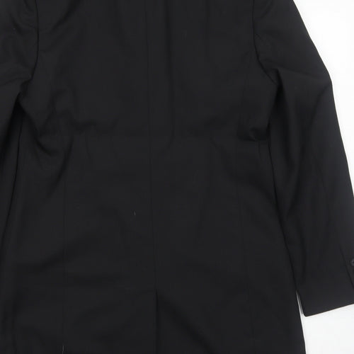 Wadrobes Womens Black Jacket Blazer Size 10 Button