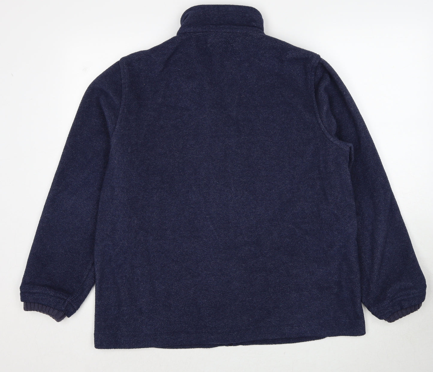 Joie de Vivre Womens Blue Jacket Size L Zip