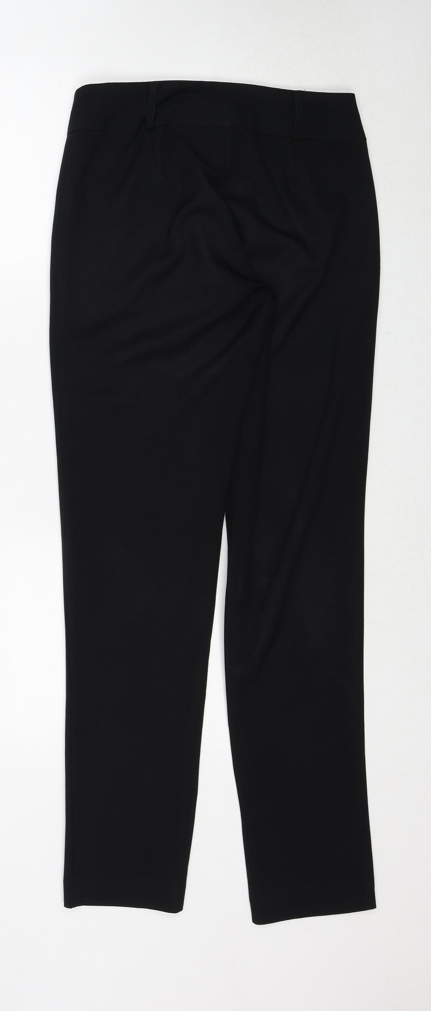 New Look Boys Black Polyester Dress Pants Trousers Size 14 Years Regular Zip