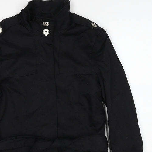 VERO MODA Womens Black Jacket Size S Button