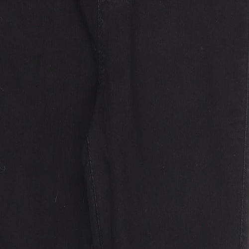 Dorothy Perkins Womens Black Cotton Skinny Jeans Size 8 Regular