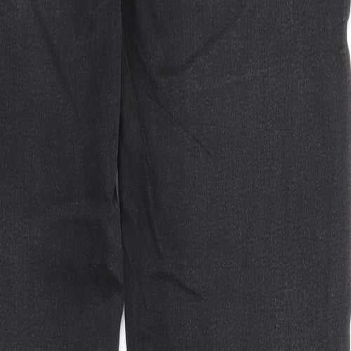 Dorothy Perkins Womens Black Cotton Skinny Jeans Size 8 Regular Zip