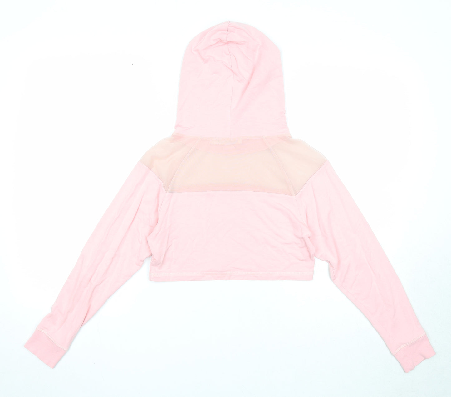 Pineappale Girls Pink Cotton Pullover Hoodie Size 11-12 Years Pullover