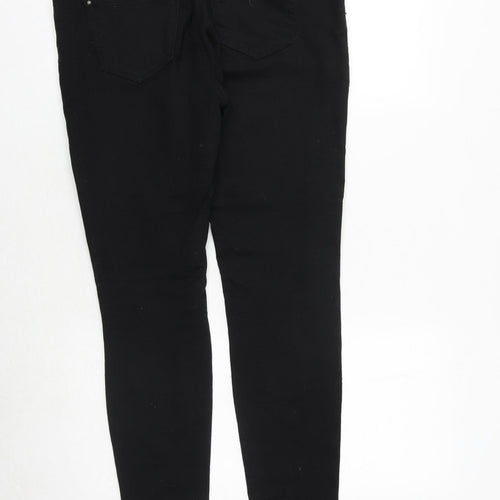 New Look Womens Black Cotton Skinny Jeans Size 10 Regular