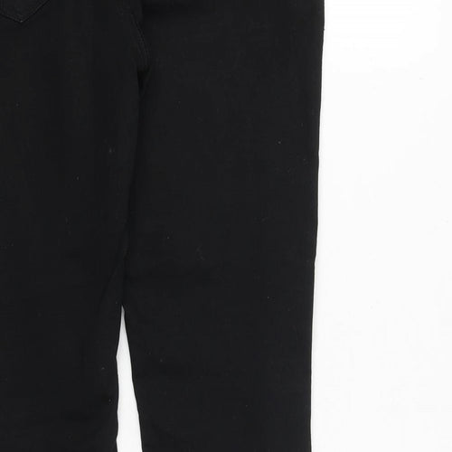 New Look Womens Black Cotton Skinny Jeans Size 10 Regular