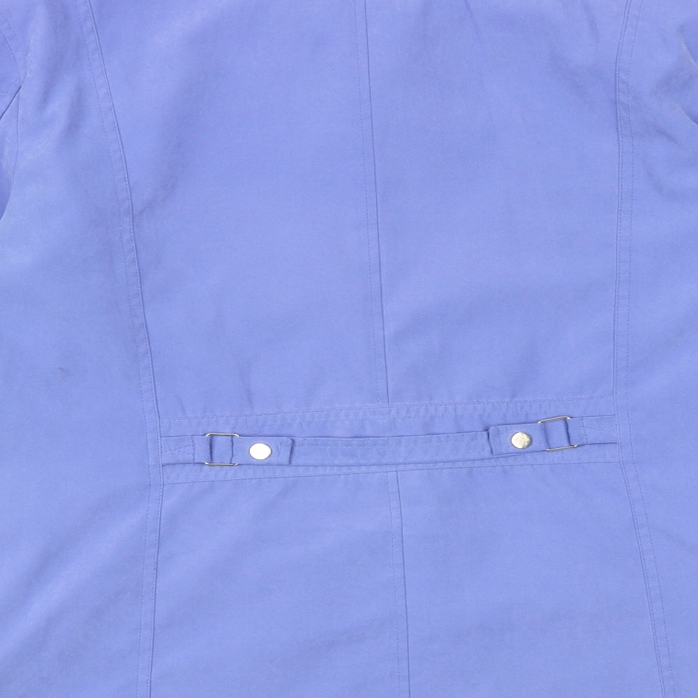 Klassic Womens Blue Jacket Size 14 Button