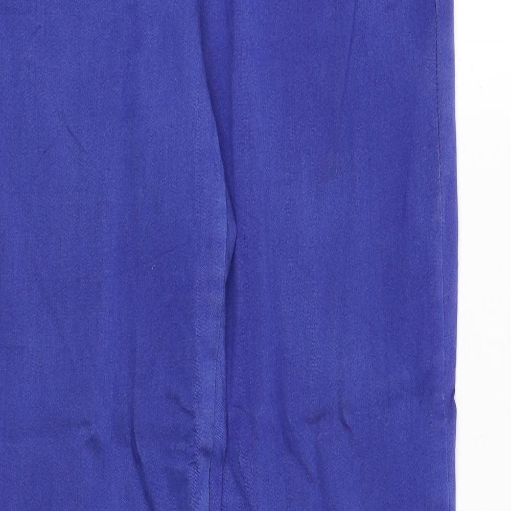 Monsoon Womens Blue Cotton Skinny Jeans Size 10 Regular Zip