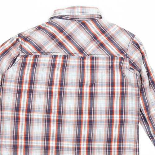 Mexx Boys Multicoloured Geometric Cotton Basic Button-Up Size 5-6 Years Collared Button