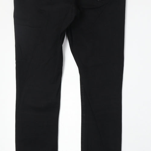 Noisy may Womens Black Cotton Skinny Jeans Size 30 in Regular Zip