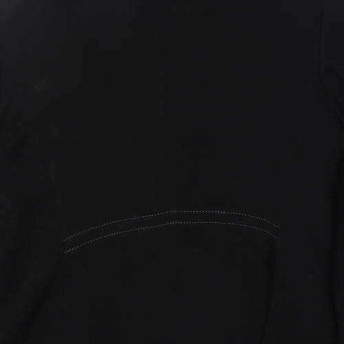 Marks and Spencer Womens Black Polyester Jacket Blazer Size 12