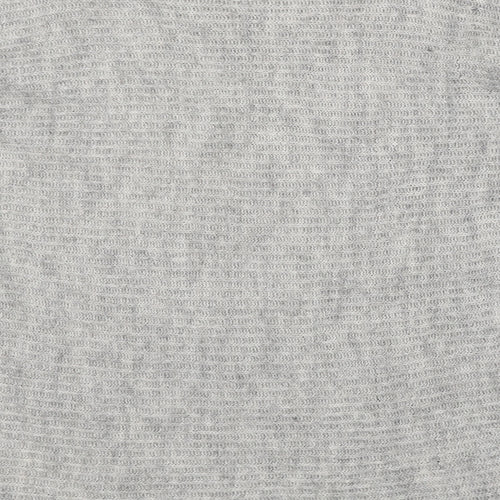 New Look Womens Grey Round Neck Acrylic Pullover Jumper Size S