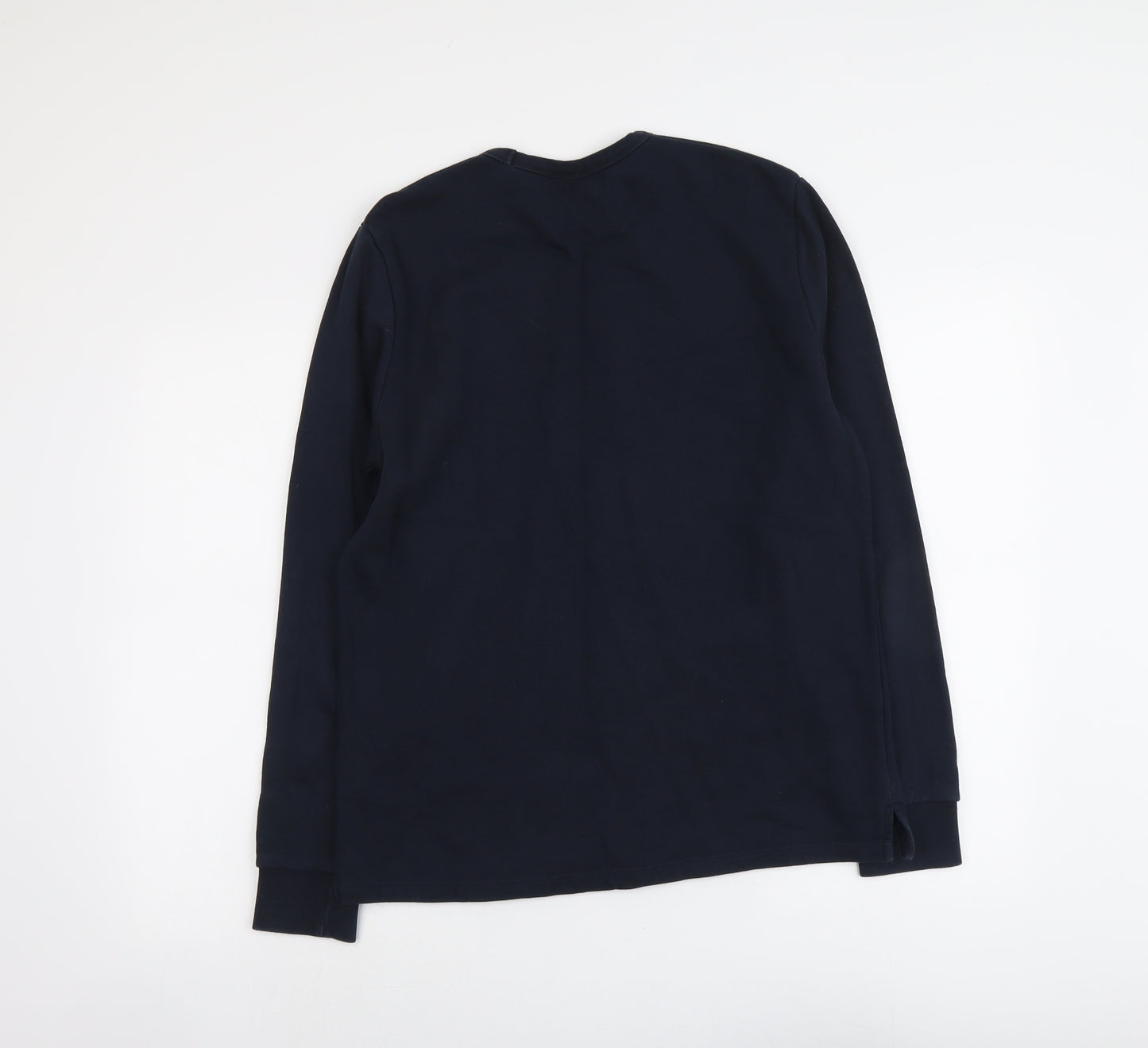 ASOS Mens Blue Cotton Pullover Sweatshirt Size M