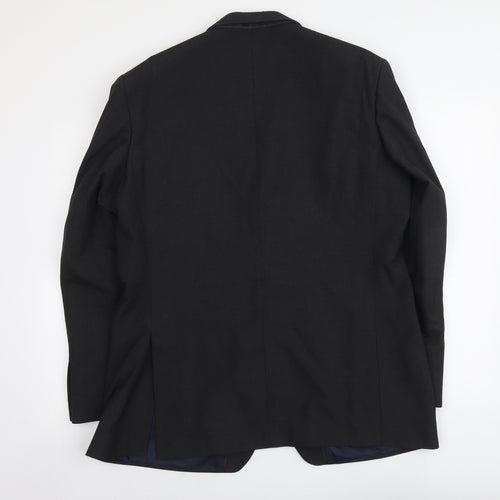 Debenhams Mens Grey Polyester Jacket Suit Jacket Size L Regular