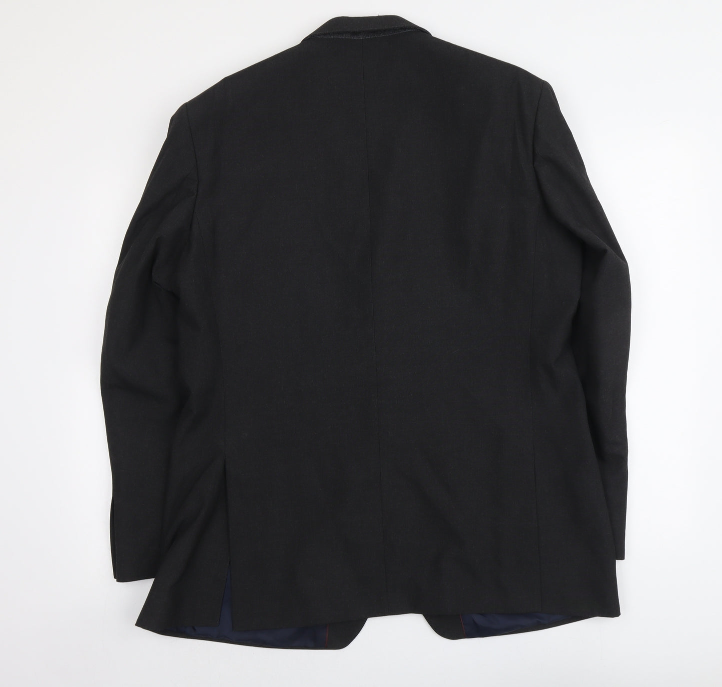 Debenhams Mens Grey Polyester Jacket Suit Jacket Size L Regular