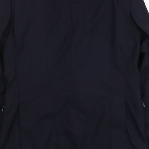 Marks and Spencer Mens Blue Wool Jacket Suit Jacket Size M Regular