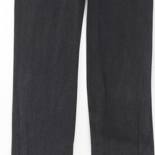 H&M Womens Grey Cotton Skinny Jeans Size 28 in L32 in Regular Zip