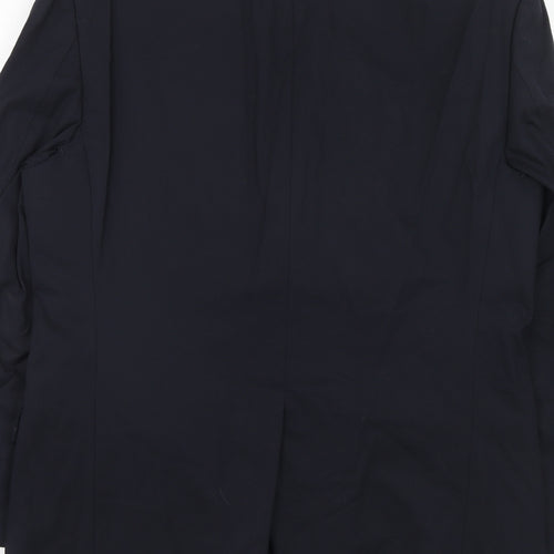Marks and Spencer Mens Blue Wool Jacket Suit Jacket Size 40 Regular