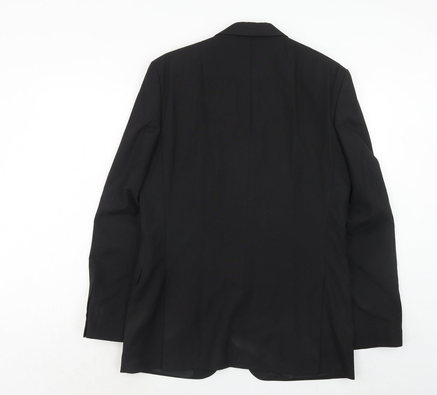 Suit Direct Mens Black Polyester Jacket Suit Jacket Size 40 Regular