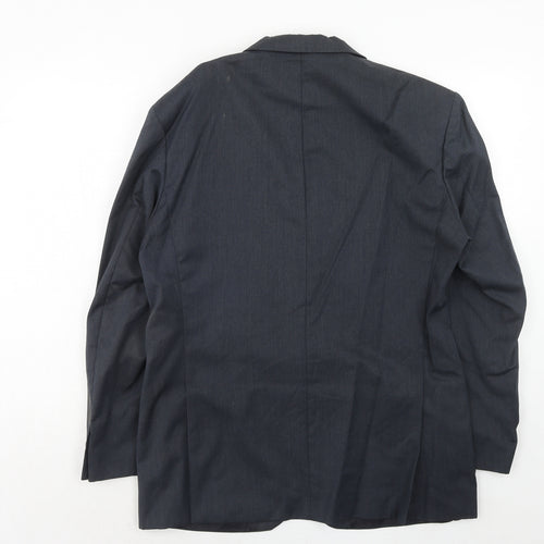 Marks and Spencer Mens Blue Wool Jacket Suit Jacket Size 40 Regular