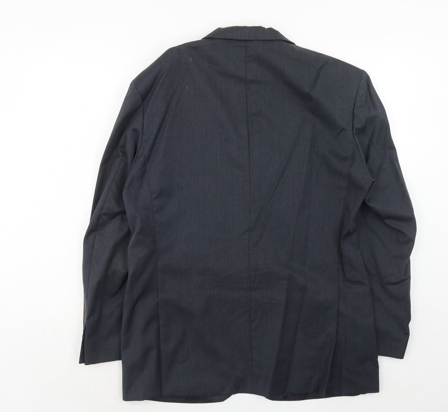Marks and Spencer Mens Blue Wool Jacket Suit Jacket Size 40 Regular