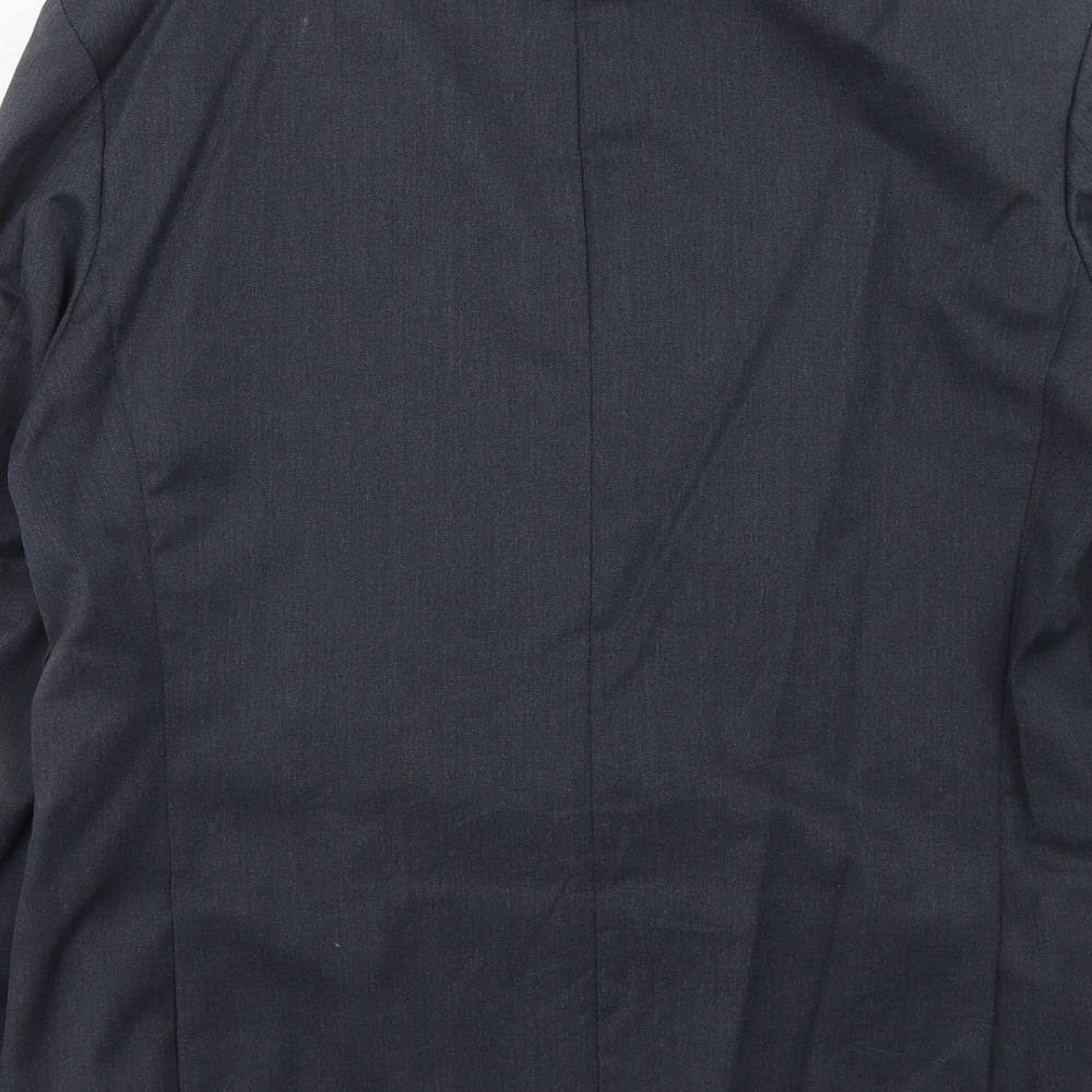 Marks and Spencer Mens Blue Wool Jacket Suit Jacket Size 40 Regular