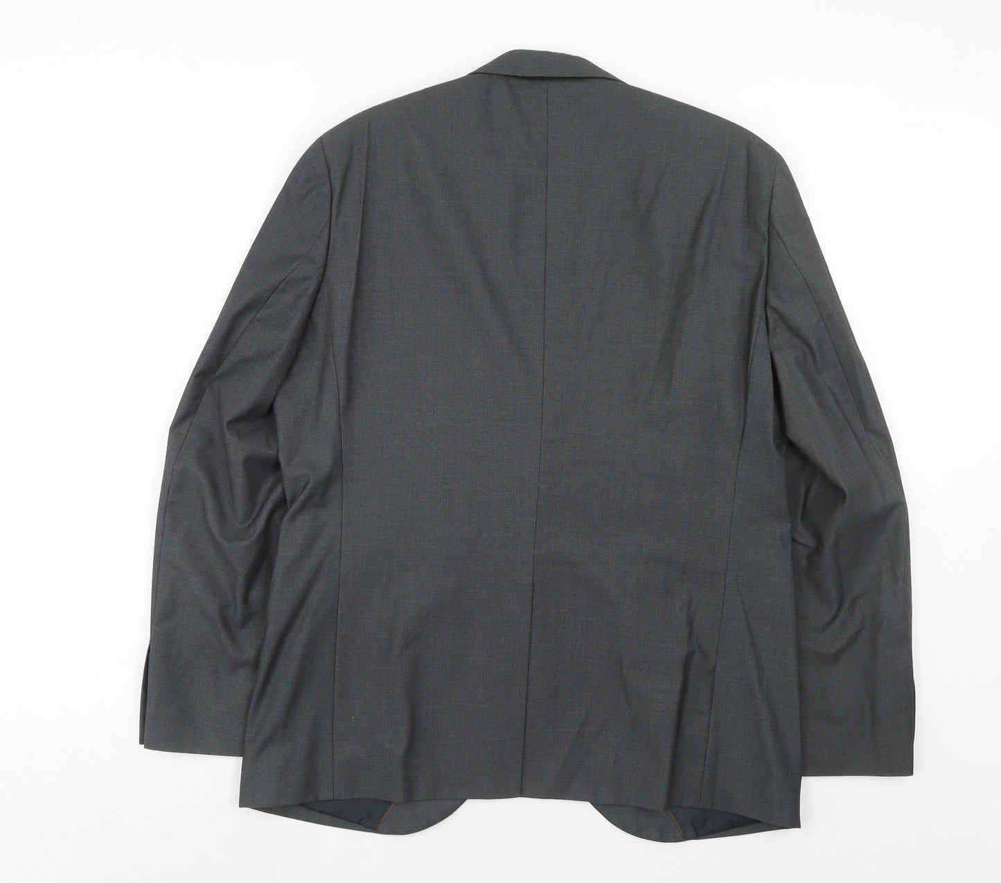 NEXT Mens Grey Polyester Jacket Suit Jacket Size 44 Regular