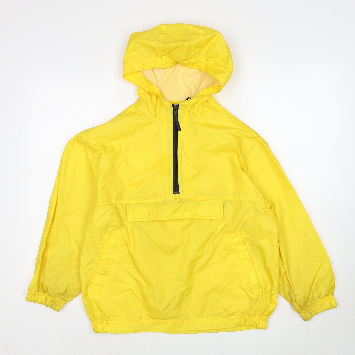 Gap Girls Yellow Anorak Jacket Size L Pullover - Size L/XL