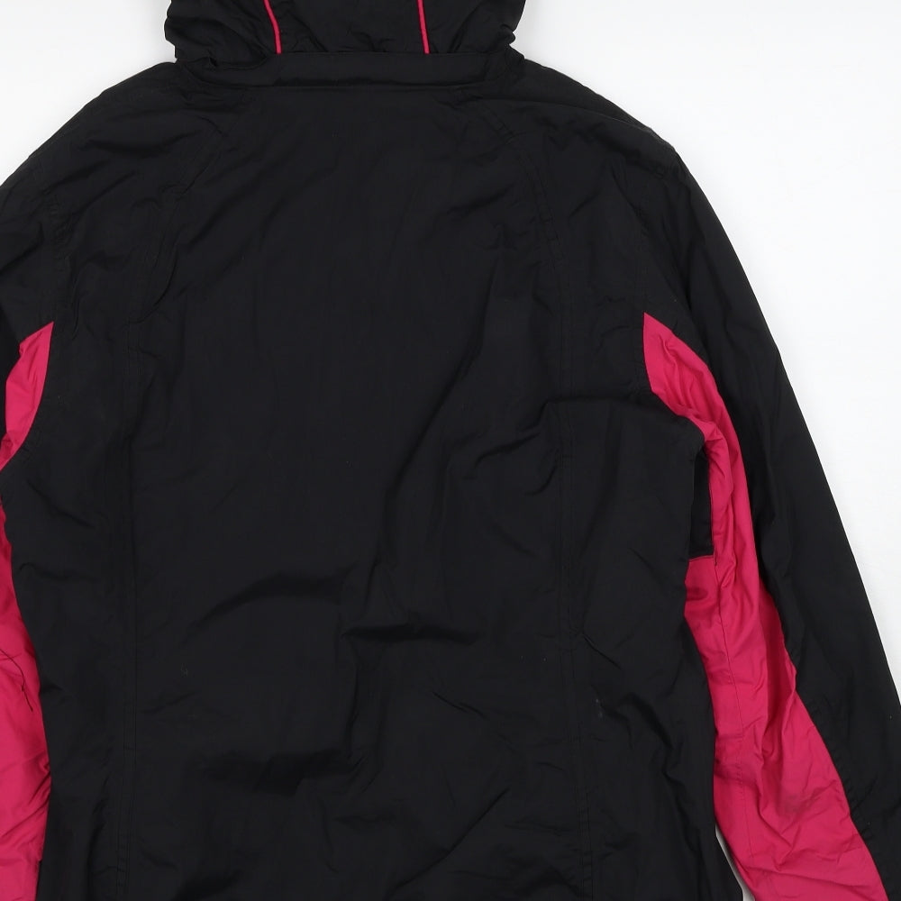 Crane Womens Black Ski Jacket Jacket Size M Zip