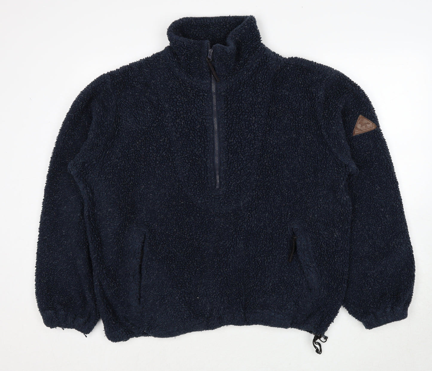 Mountain Horse Mens Blue Polyester Pullover Sweatshirt Size L