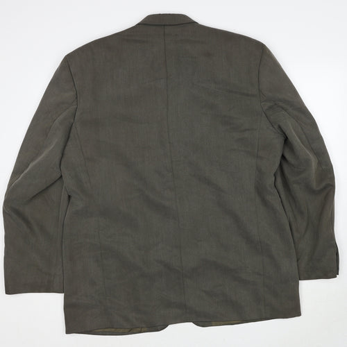 Jonathan Adams Mens Brown Polyacrylate Fibre Jacket Suit Jacket Size 42 Regular