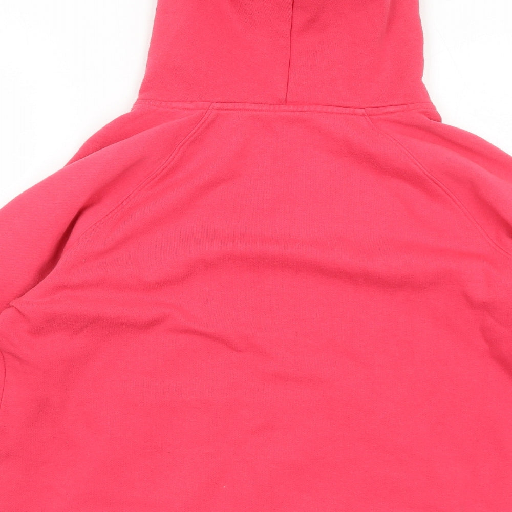 New Balance Womens Pink Cotton Pullover Hoodie Size XL Pullover