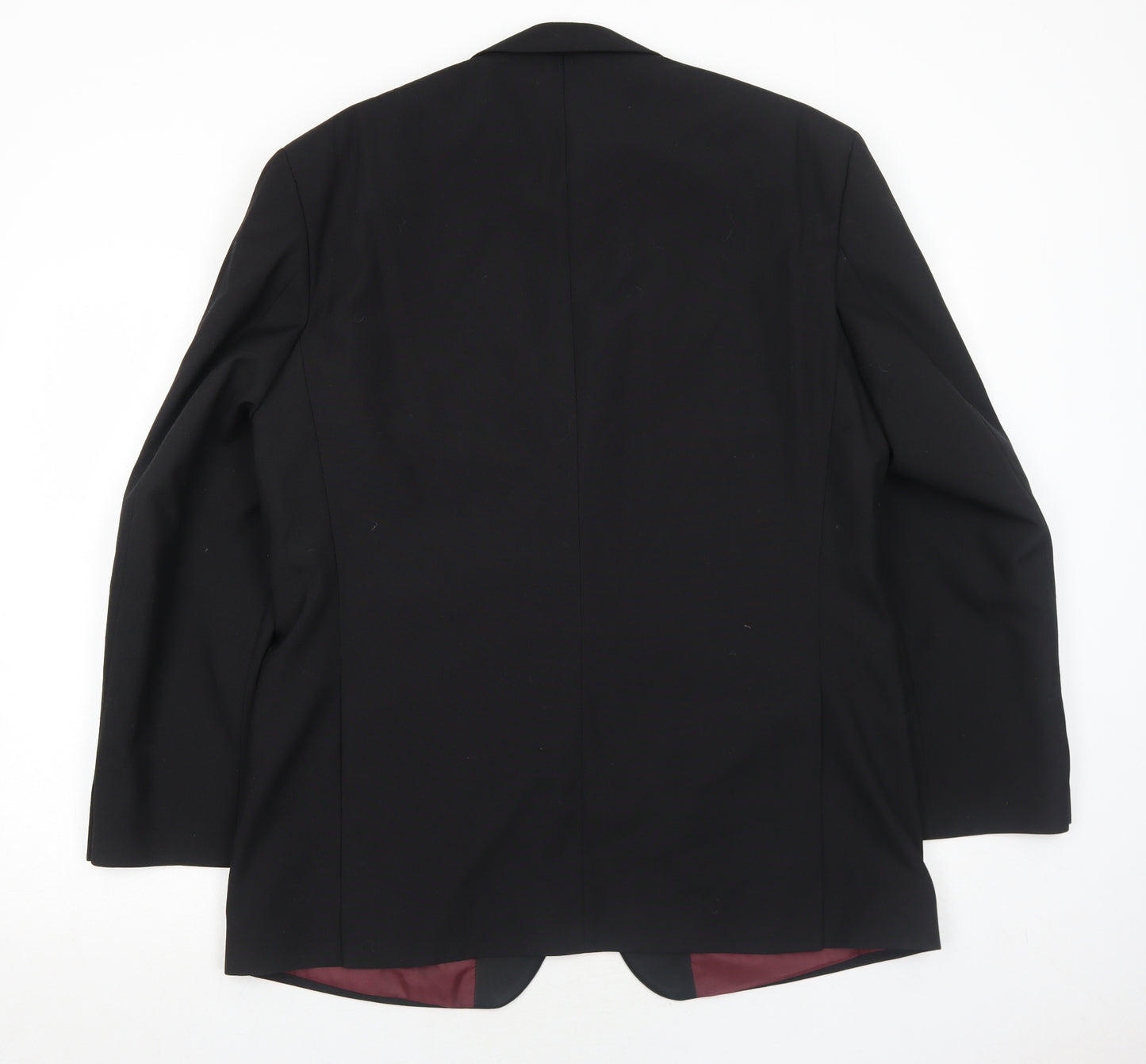 Hawksmoor Mens Black Polyester Jacket Suit Jacket Size 42 Regular