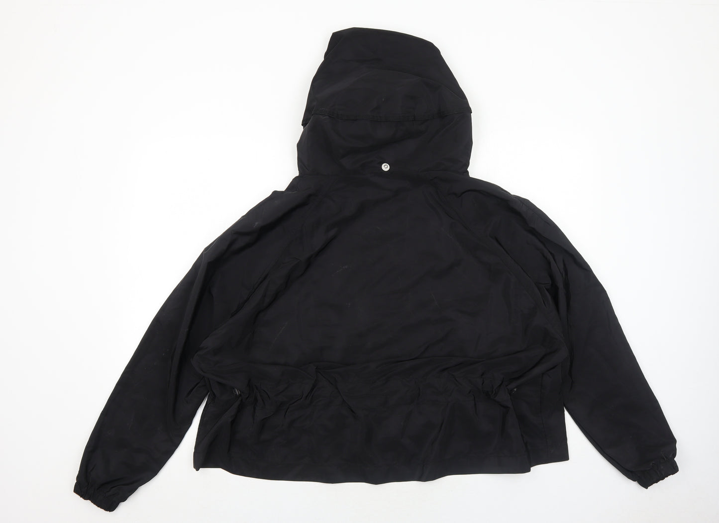 New Look Womens Black Jacket Size M Zip