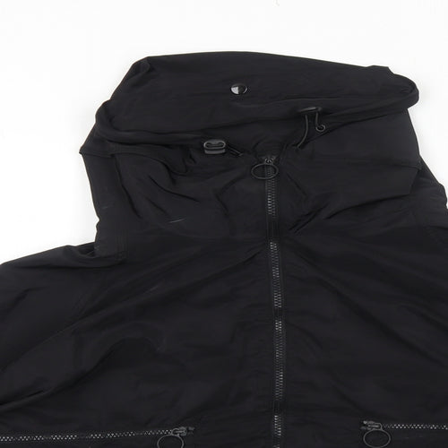 New Look Womens Black Jacket Size M Zip