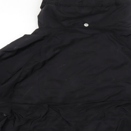 New Look Womens Black Jacket Size M Zip