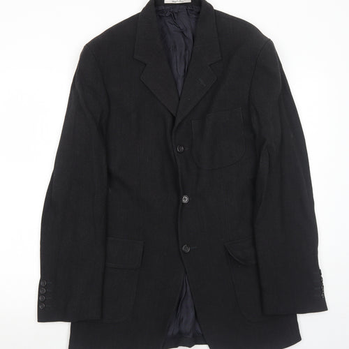 Angelo Litrico Mens Grey Viscose Jacket Suit Jacket Size 38 Regular