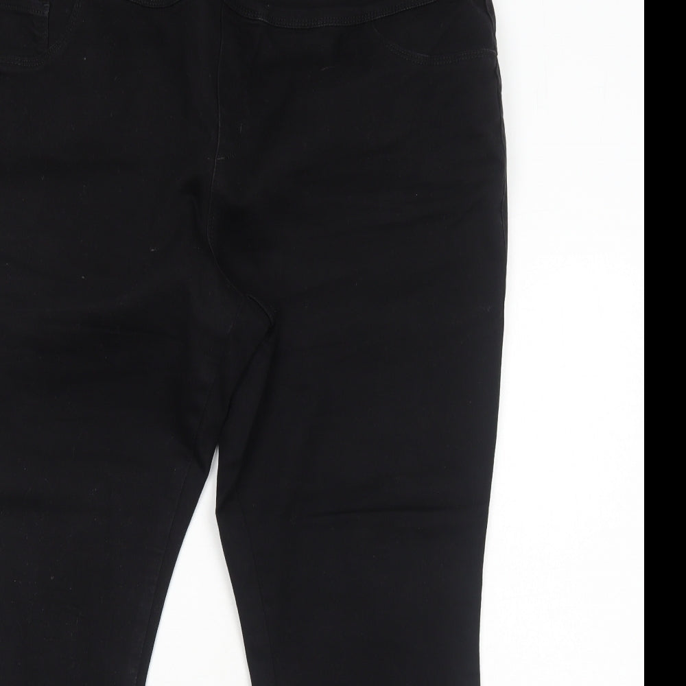 NEXT Womens Black Cotton Jegging Jeans Size 22 Regular