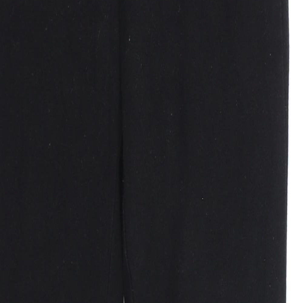 Gap Girls Black Cotton Jogger Trousers Size 10 Years Regular Pullover - Leggings