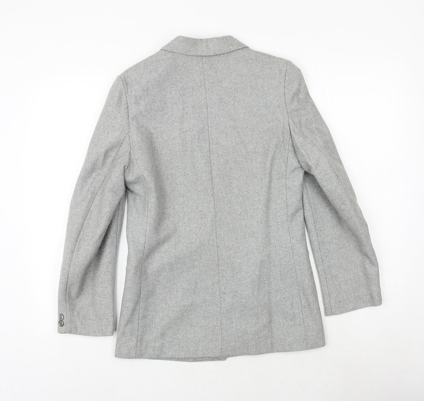 mister christopher Mens Grey Polyester Jacket Blazer Size 34 Regular