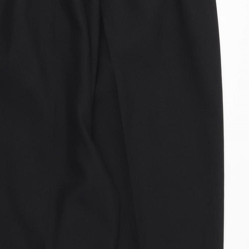 Bonmarché Womens Black Polyester Trousers Size 20 Regular