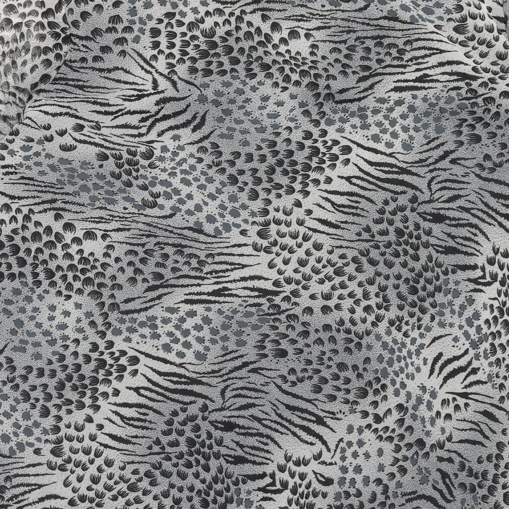 Signature Womens Grey Geometric Polyester Basic Blouse Size 3XL V-Neck