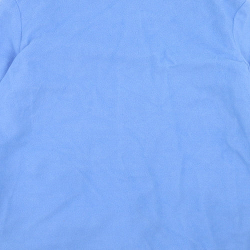 Anne De Lancay Womens Blue Jacket Size S Button