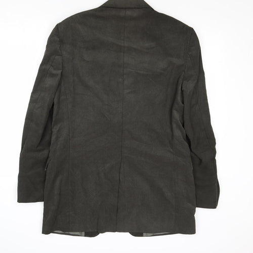 Marks and Spencer Mens Brown Polyester Jacket Blazer Size 38 Regular