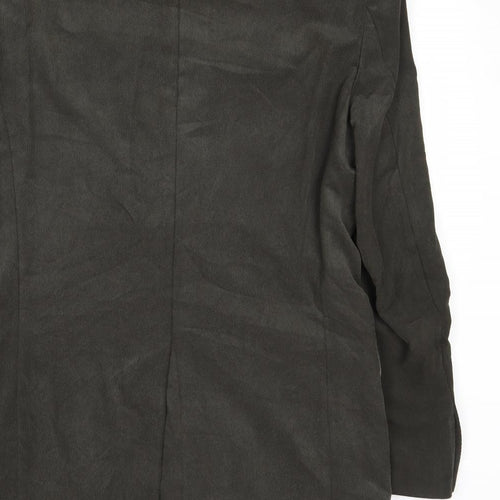 Marks and Spencer Mens Brown Polyester Jacket Blazer Size 38 Regular