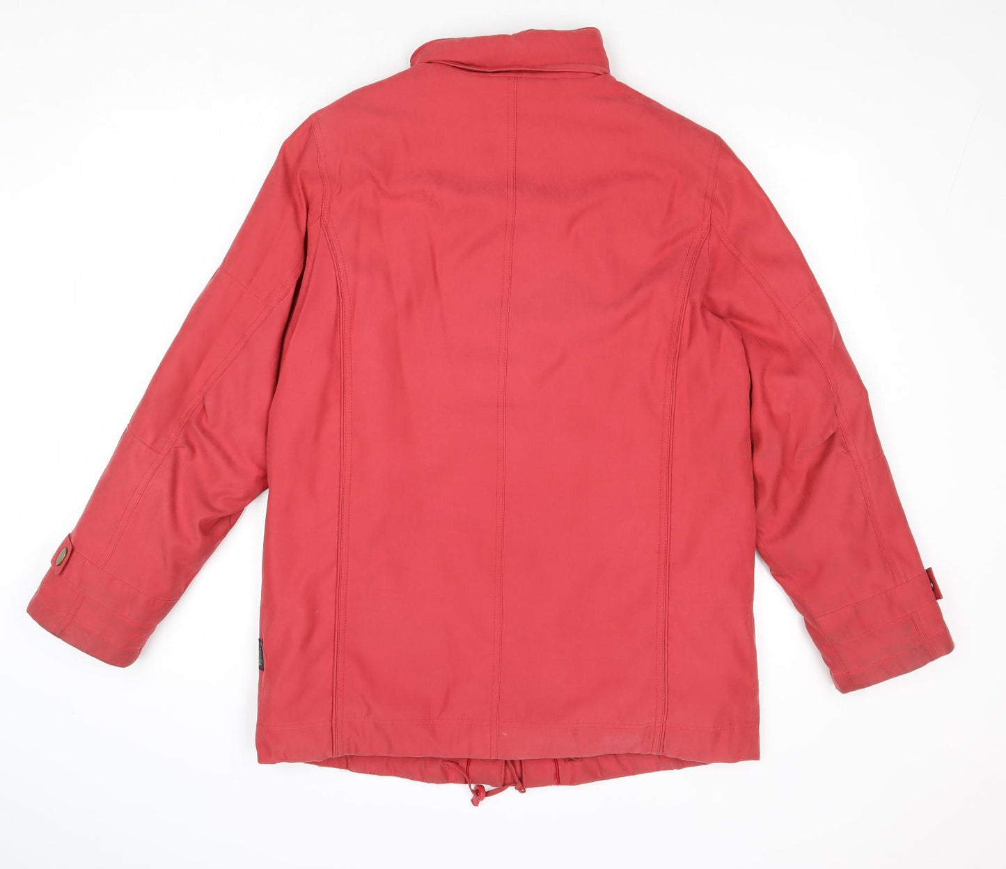 Isabell Womens Pink Jacket Size 10 Zip